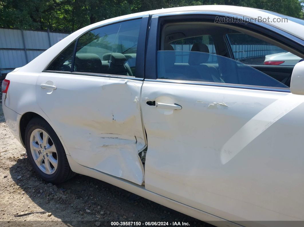 2011 Toyota Camry Le White vin: 4T1BF3EK4BU633126