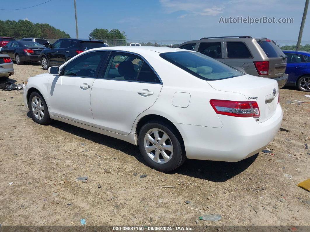 2011 Toyota Camry Le White vin: 4T1BF3EK4BU633126