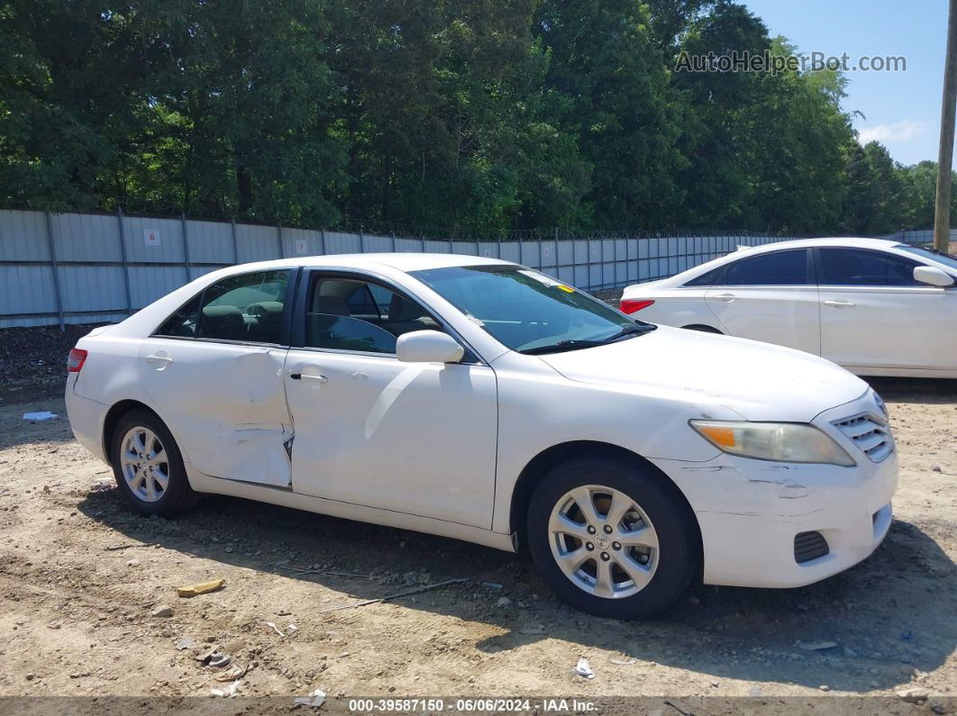 2011 Toyota Camry Le Белый vin: 4T1BF3EK4BU633126