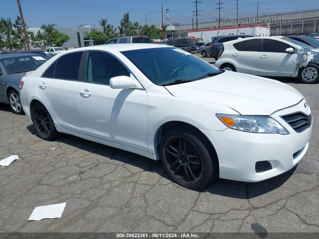 2011 Toyota Camry Le White vin: 4T1BF3EK4BU637628