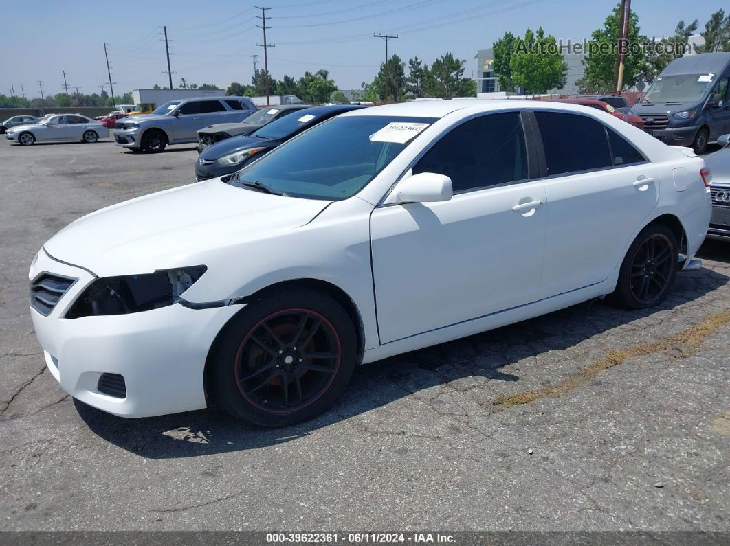 2011 Toyota Camry Le White vin: 4T1BF3EK4BU637628