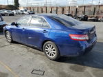 2011 Toyota Camry Base Blue vin: 4T1BF3EK4BU660701