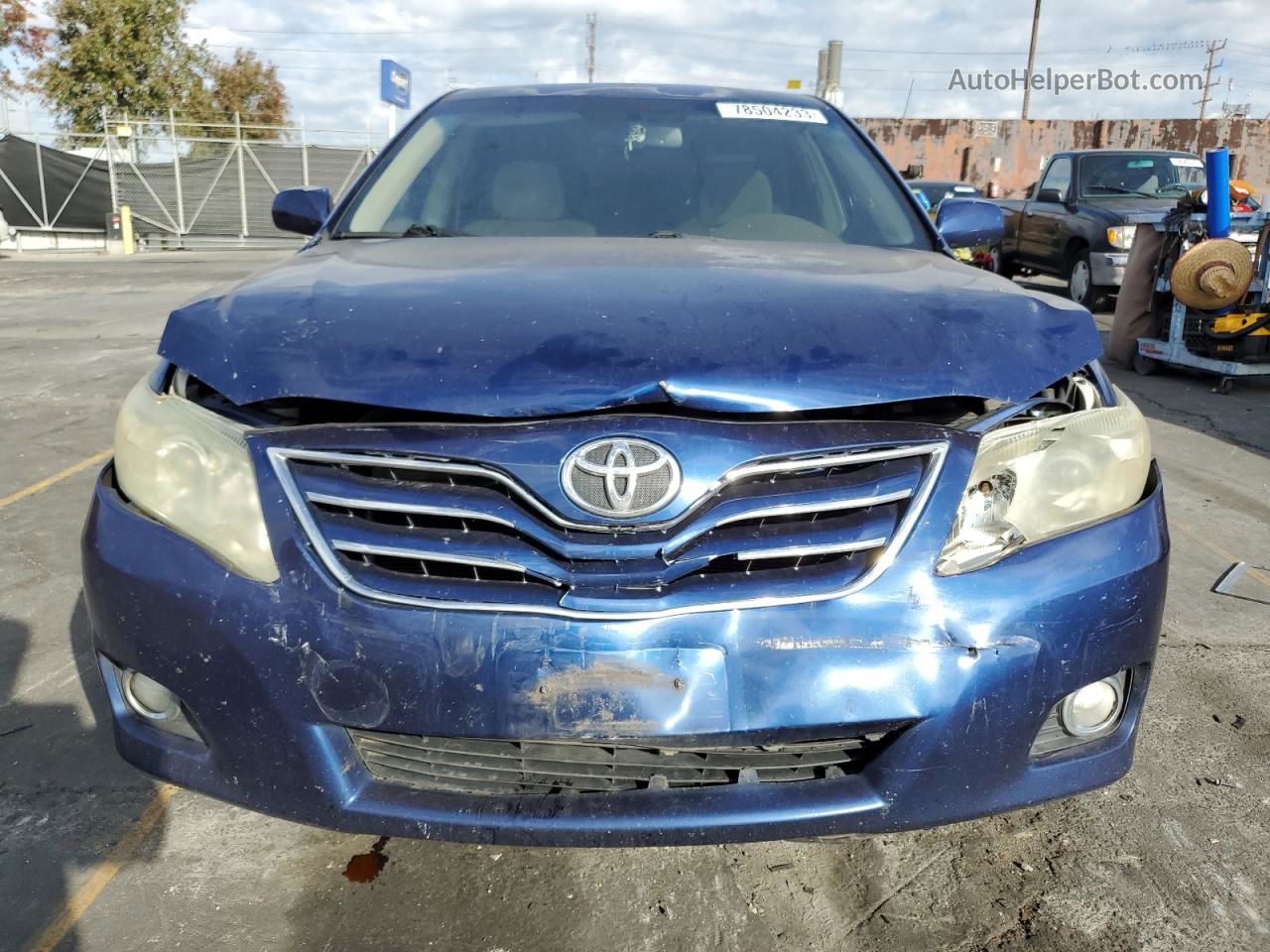 2011 Toyota Camry Base Blue vin: 4T1BF3EK4BU660701