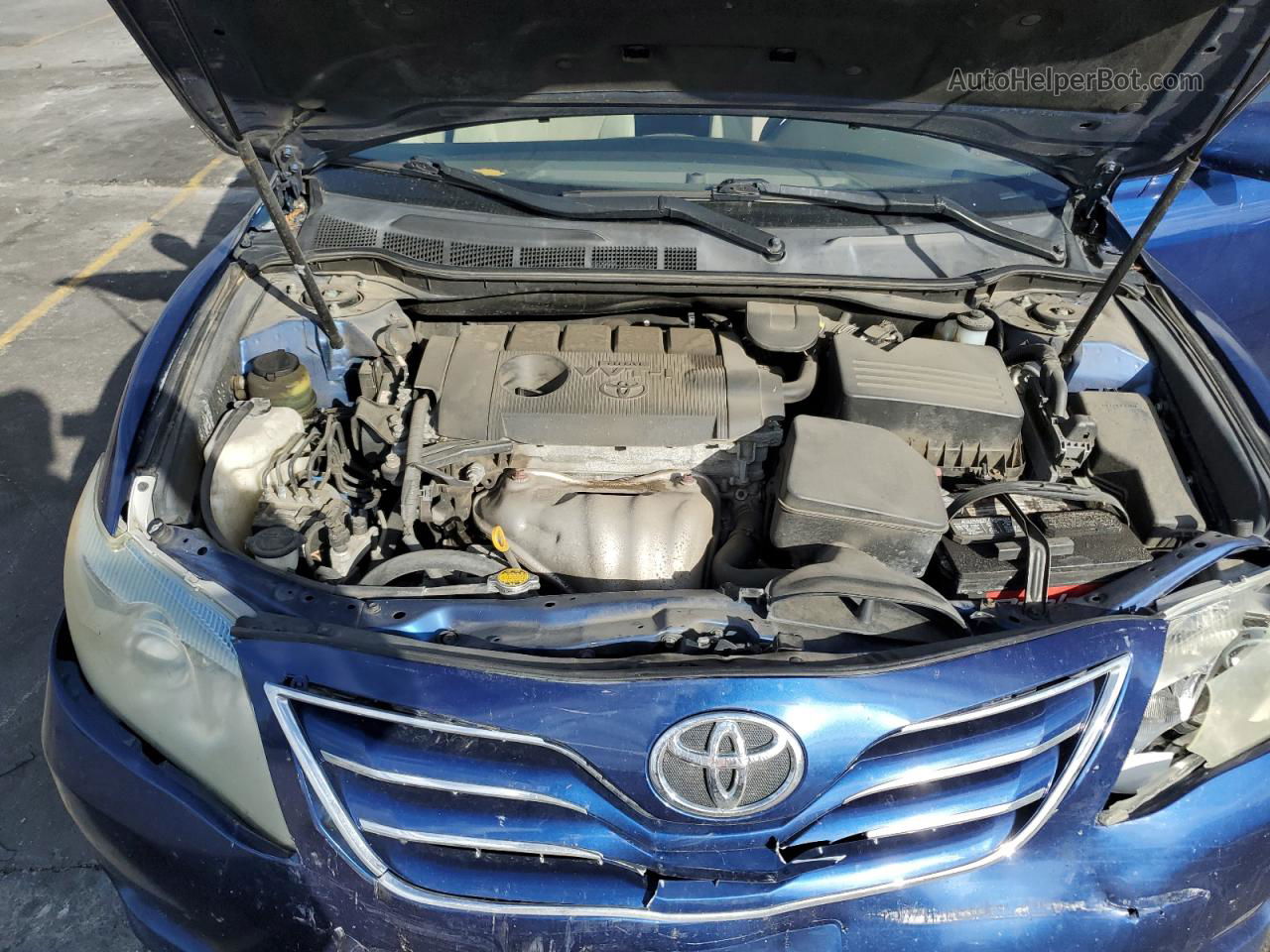 2011 Toyota Camry Base Blue vin: 4T1BF3EK4BU660701