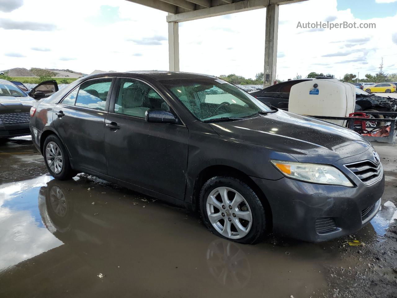 2011 Toyota Camry Base Charcoal vin: 4T1BF3EK4BU692547