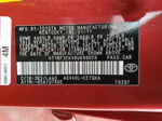 2011 Toyota Camry Base Red vin: 4T1BF3EK4BU699059