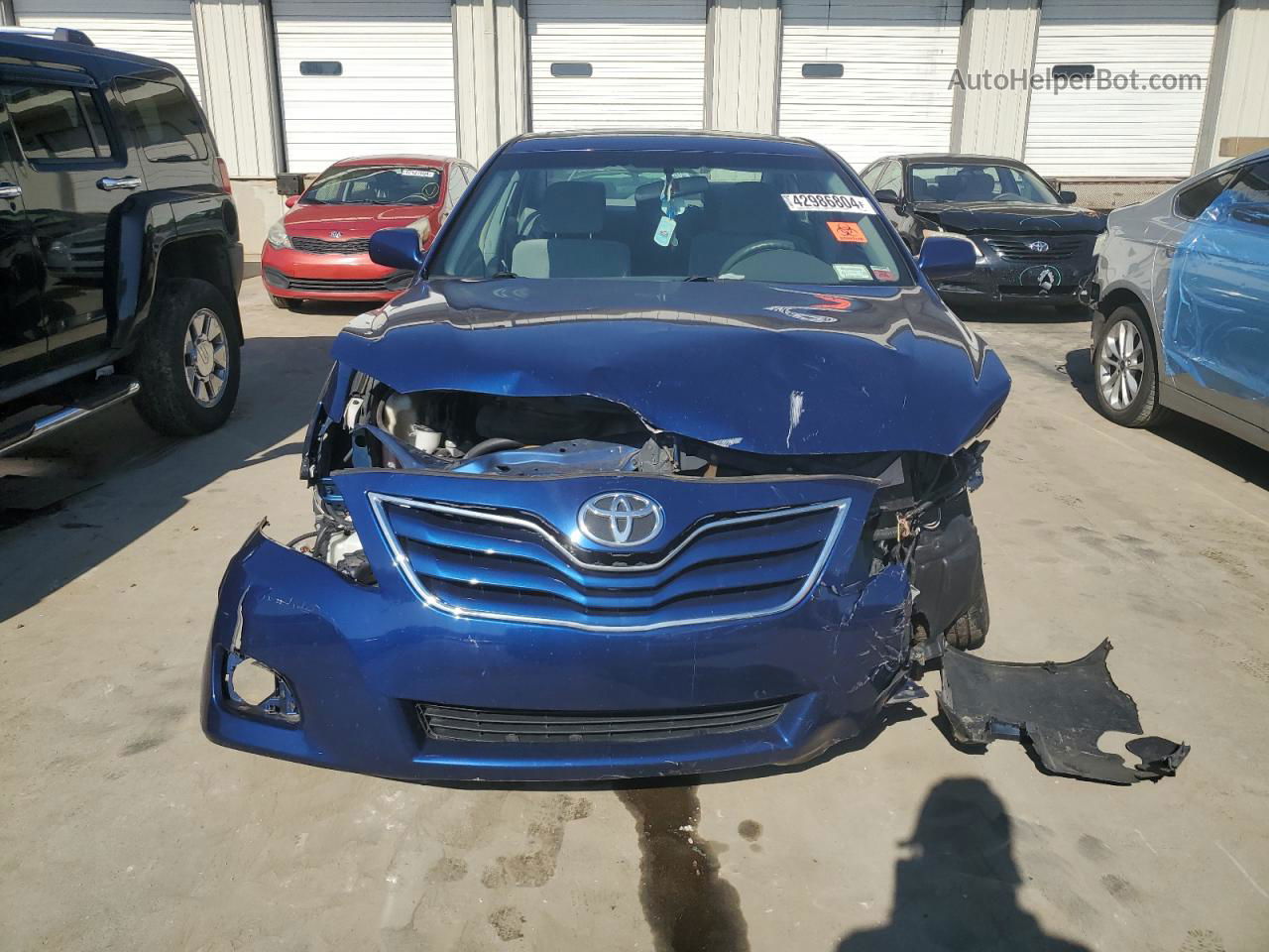 2011 Toyota Camry Base Синий vin: 4T1BF3EK4BU706236