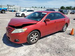 2011 Toyota Camry Base Red vin: 4T1BF3EK4BU711579