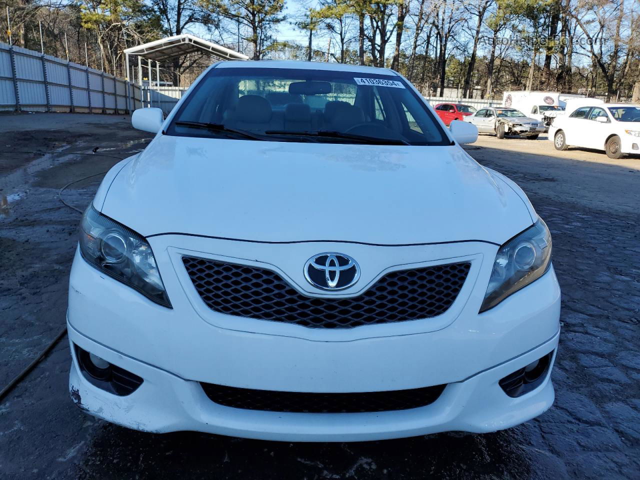 2011 Toyota Camry Base White vin: 4T1BF3EK4BU721125