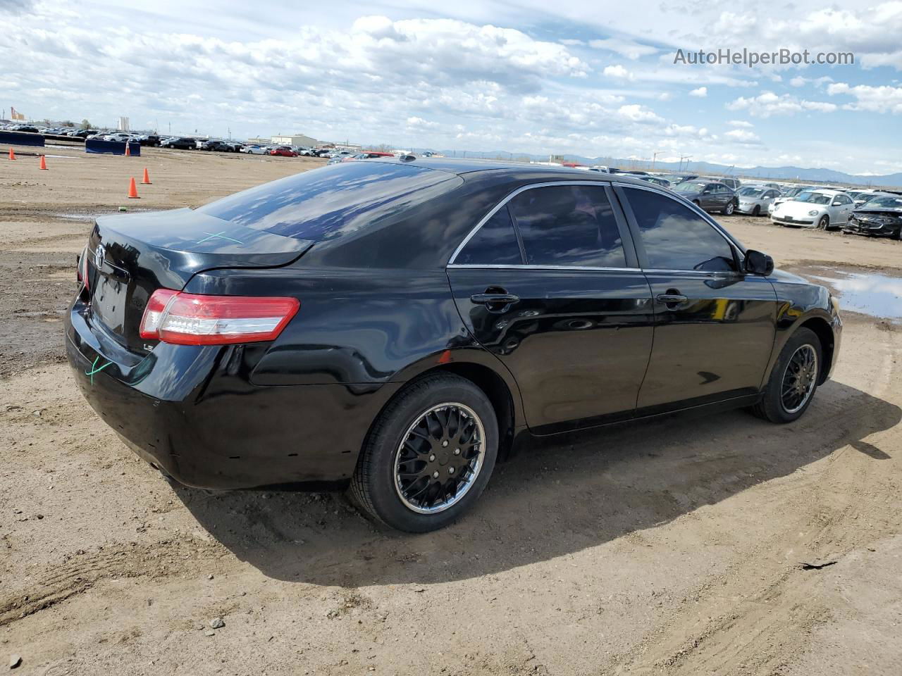 2011 Toyota Camry Base Black vin: 4T1BF3EK4BU722694