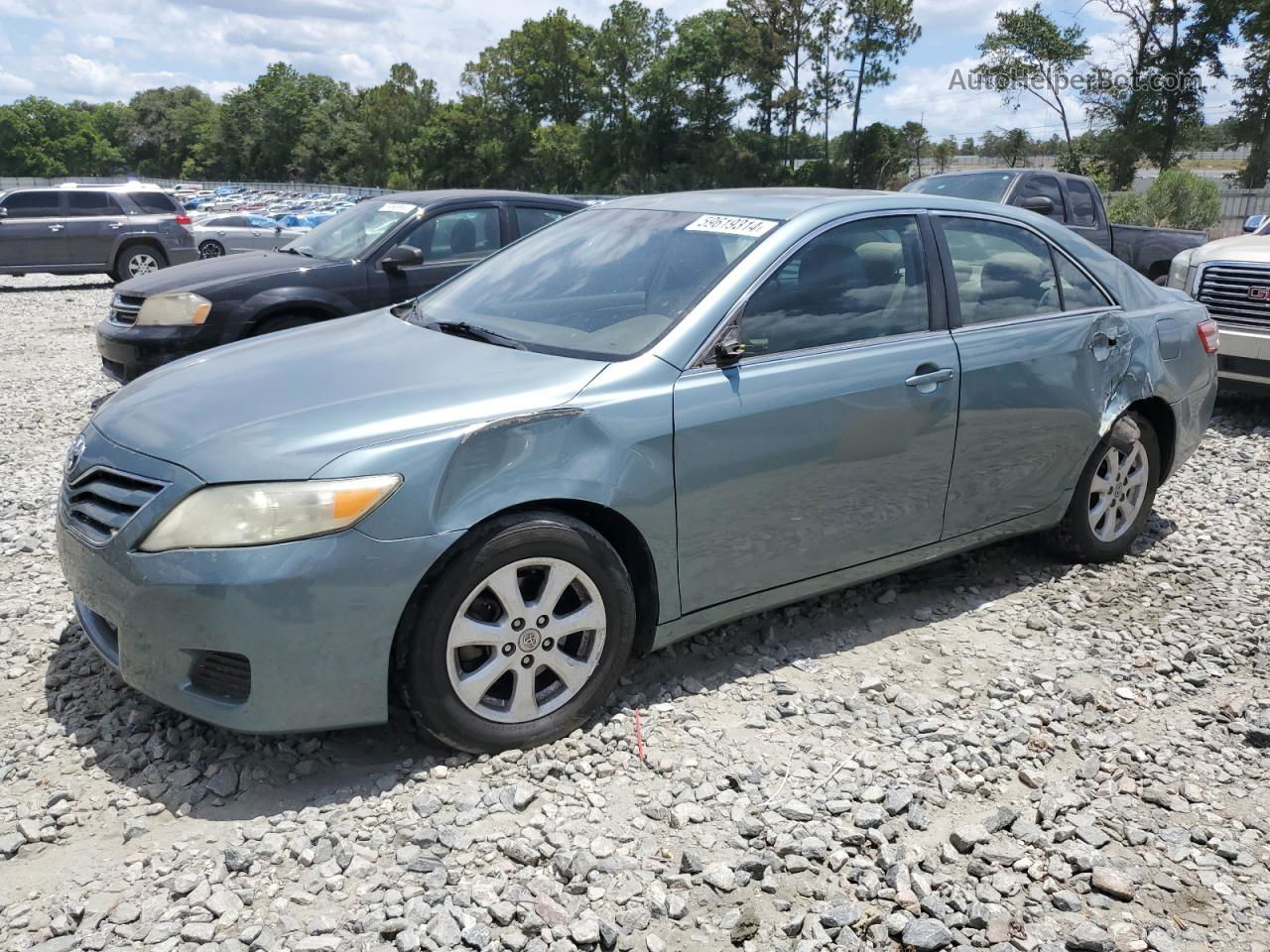 2011 Toyota Camry Base Teal vin: 4T1BF3EK4BU724316