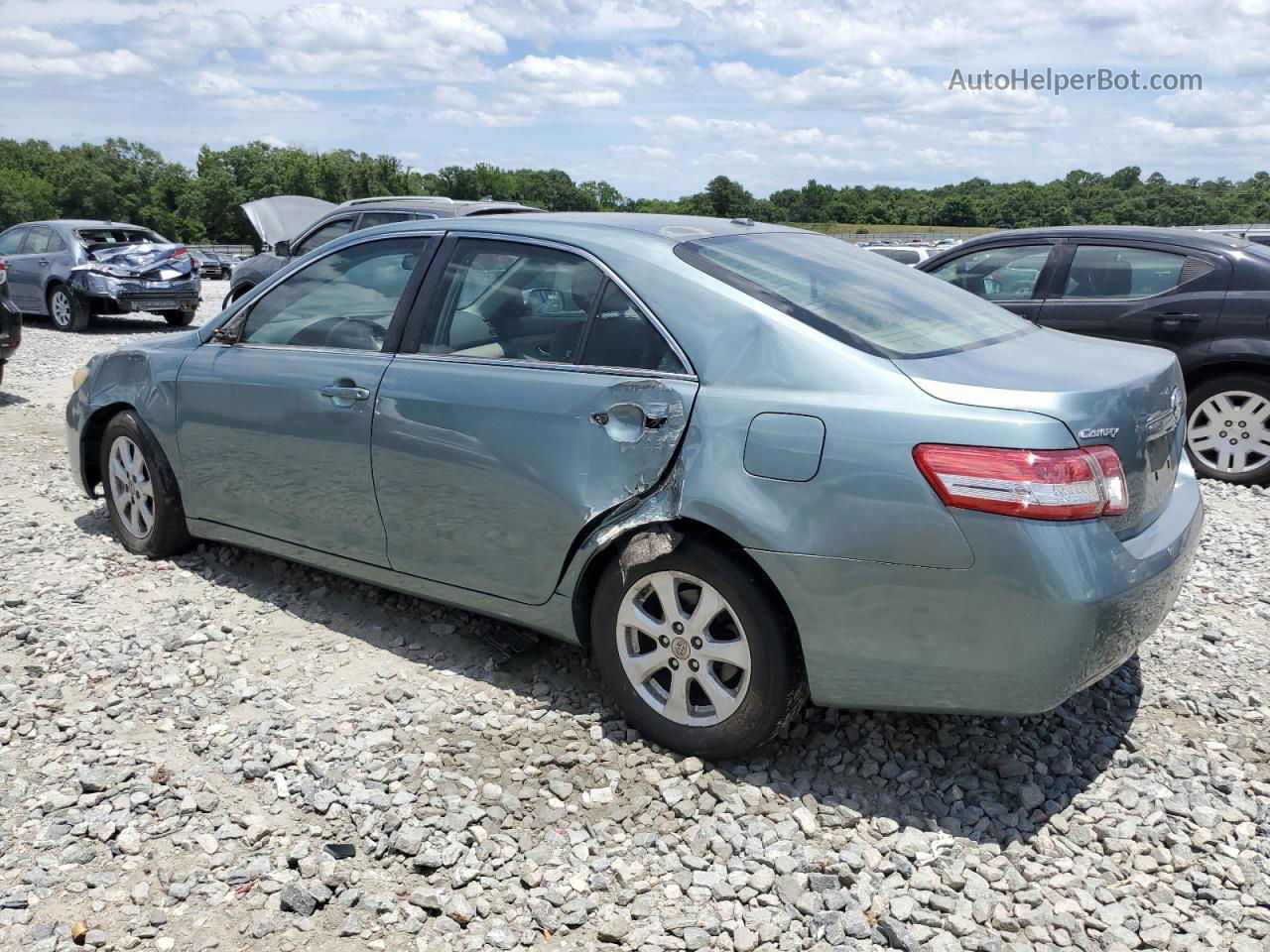 2011 Toyota Camry Base Teal vin: 4T1BF3EK4BU724316