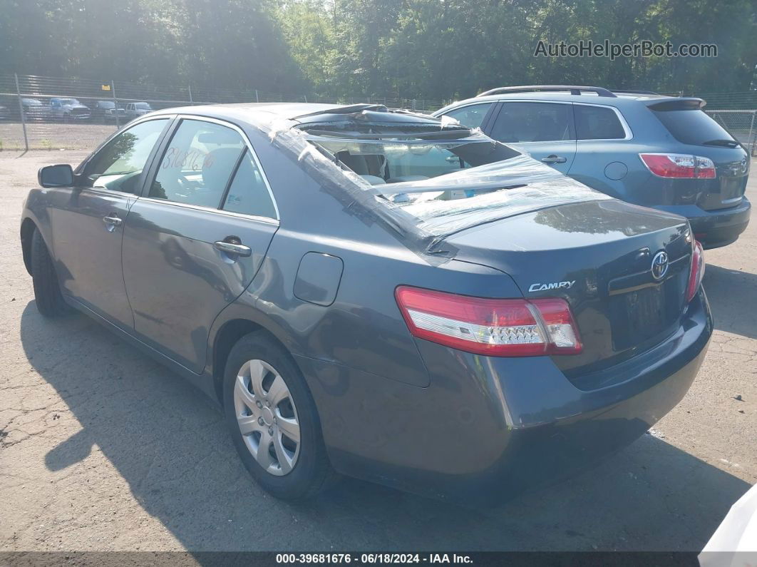 2011 Toyota Camry Le Gray vin: 4T1BF3EK4BU724638