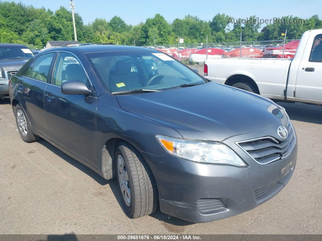 2011 Toyota Camry Le Gray vin: 4T1BF3EK4BU724638