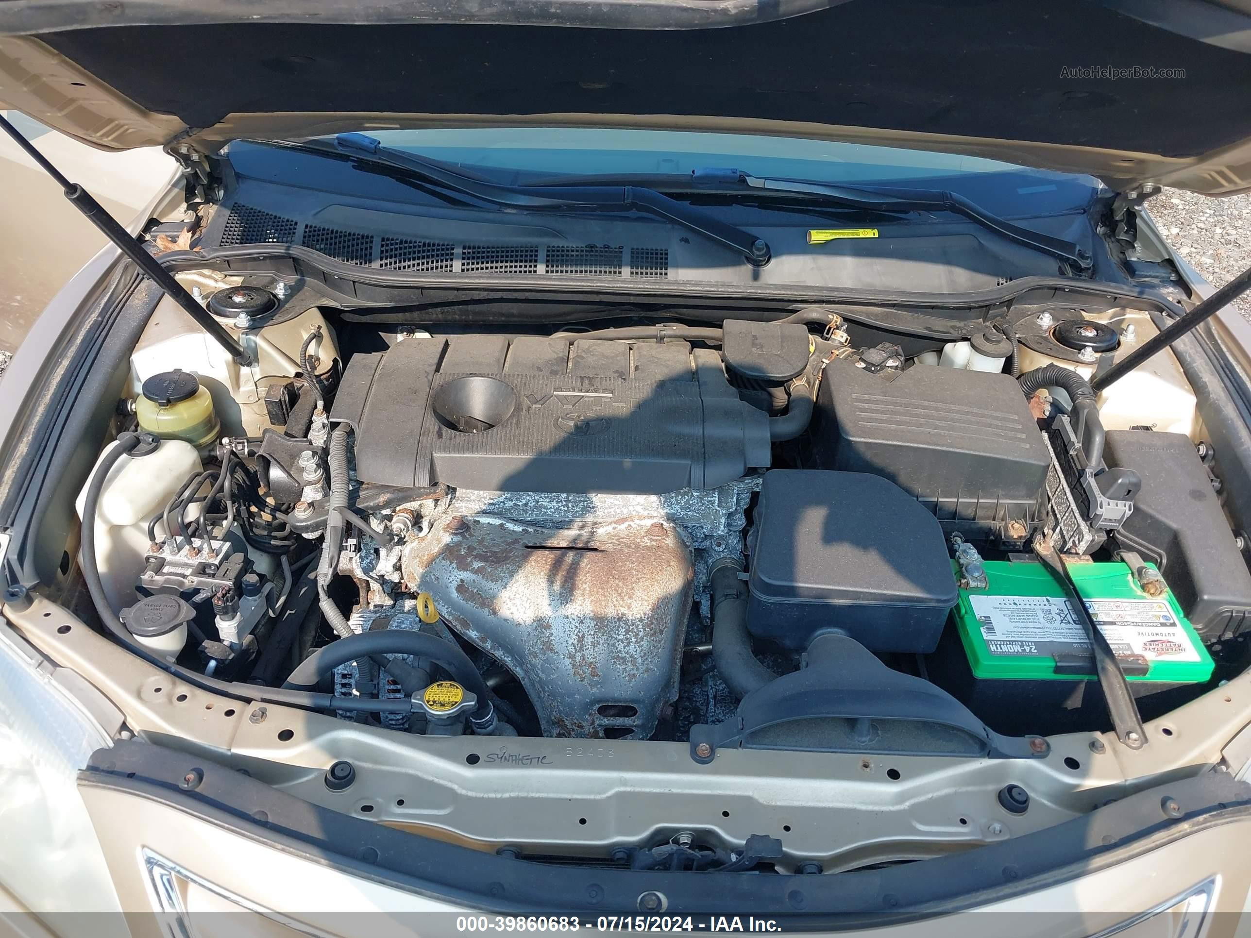 2011 Toyota Camry Le Beige vin: 4T1BF3EK4BU732254