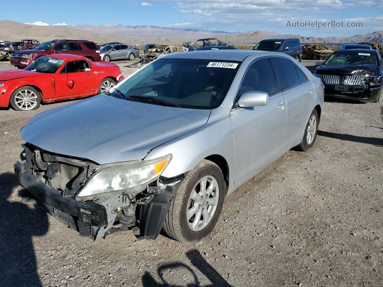 2011 Toyota Camry Base Silver vin: 4T1BF3EK4BU752343