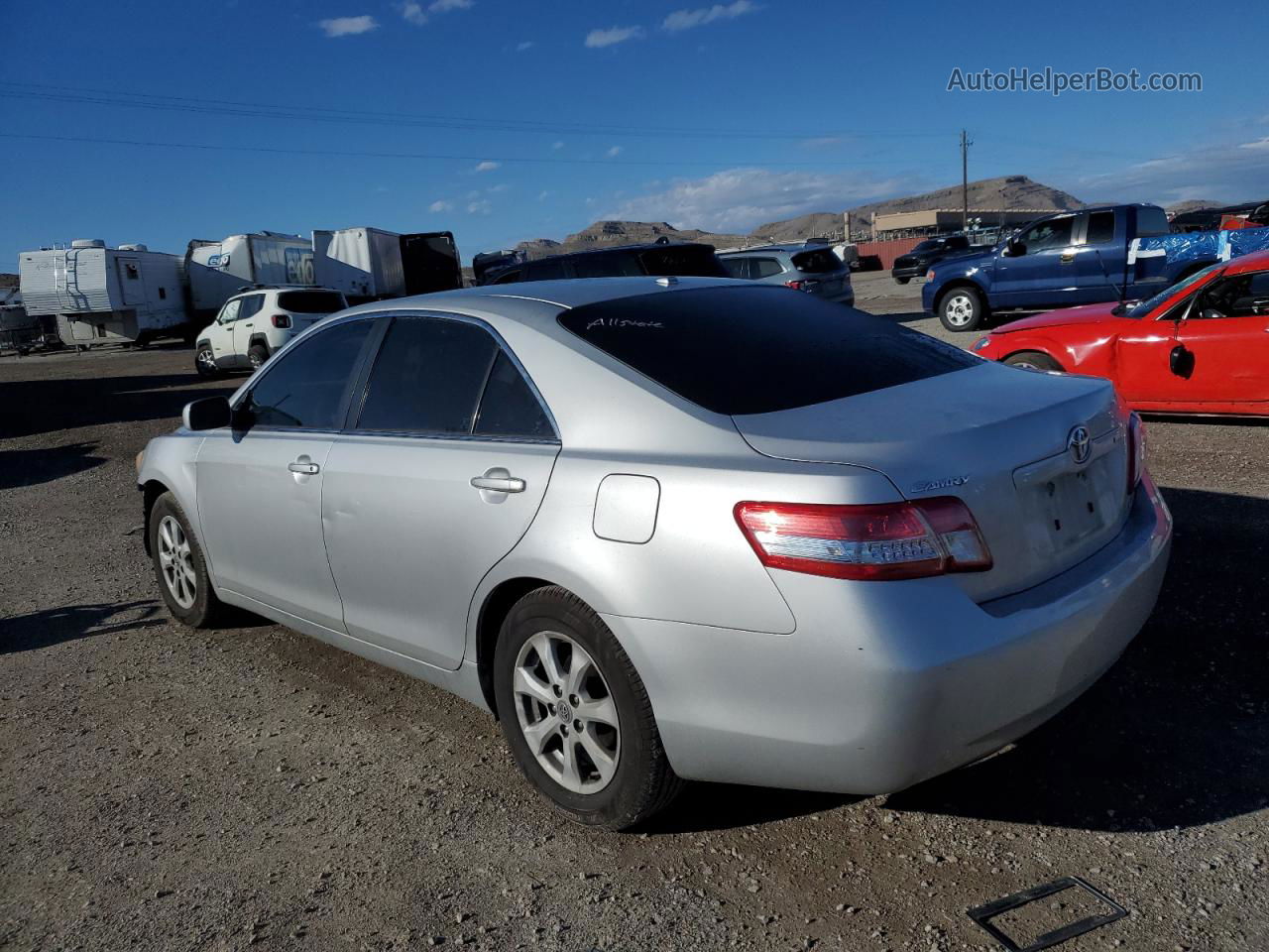 2011 Toyota Camry Base Silver vin: 4T1BF3EK4BU752343