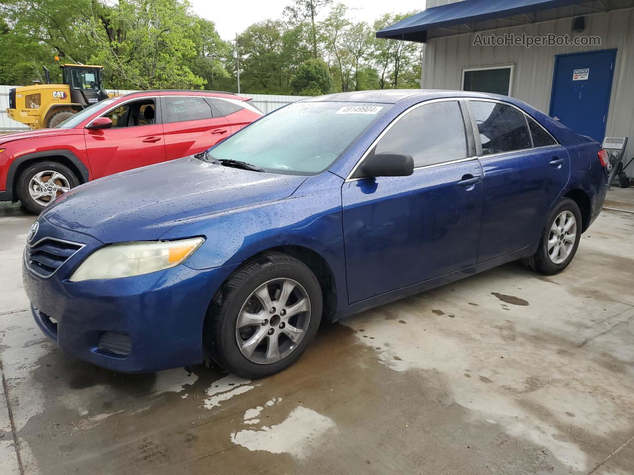 2011 Toyota Camry Base Blue vin: 4T1BF3EK4BU754433