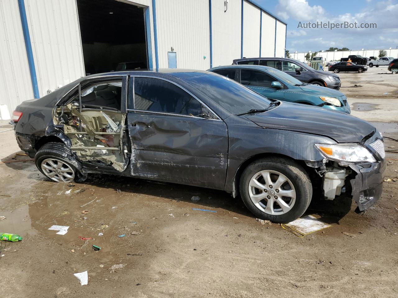 2011 Toyota Camry Base Charcoal vin: 4T1BF3EK5BU135985