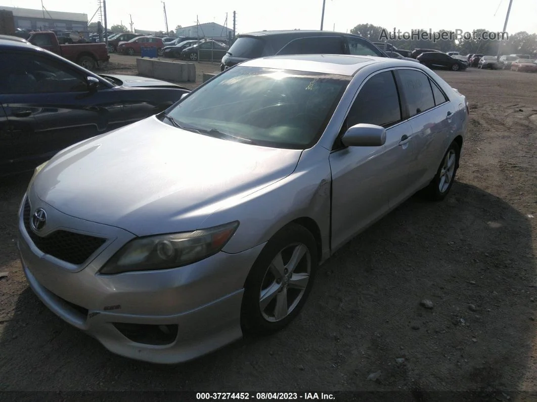 2011 Toyota Camry Se Gray vin: 4T1BF3EK5BU140832