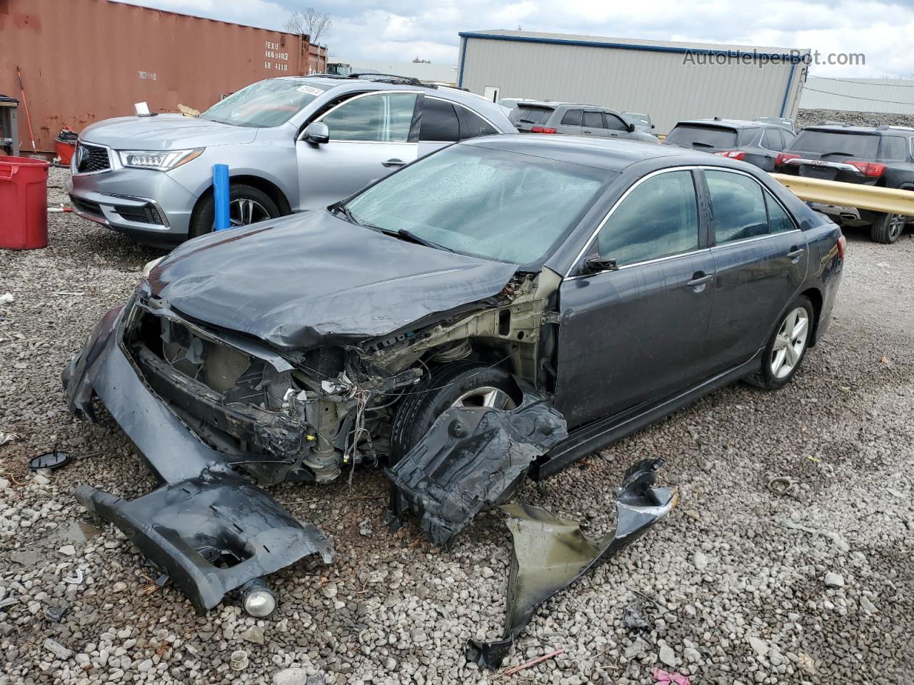 2011 Toyota Camry Base Серый vin: 4T1BF3EK5BU144654