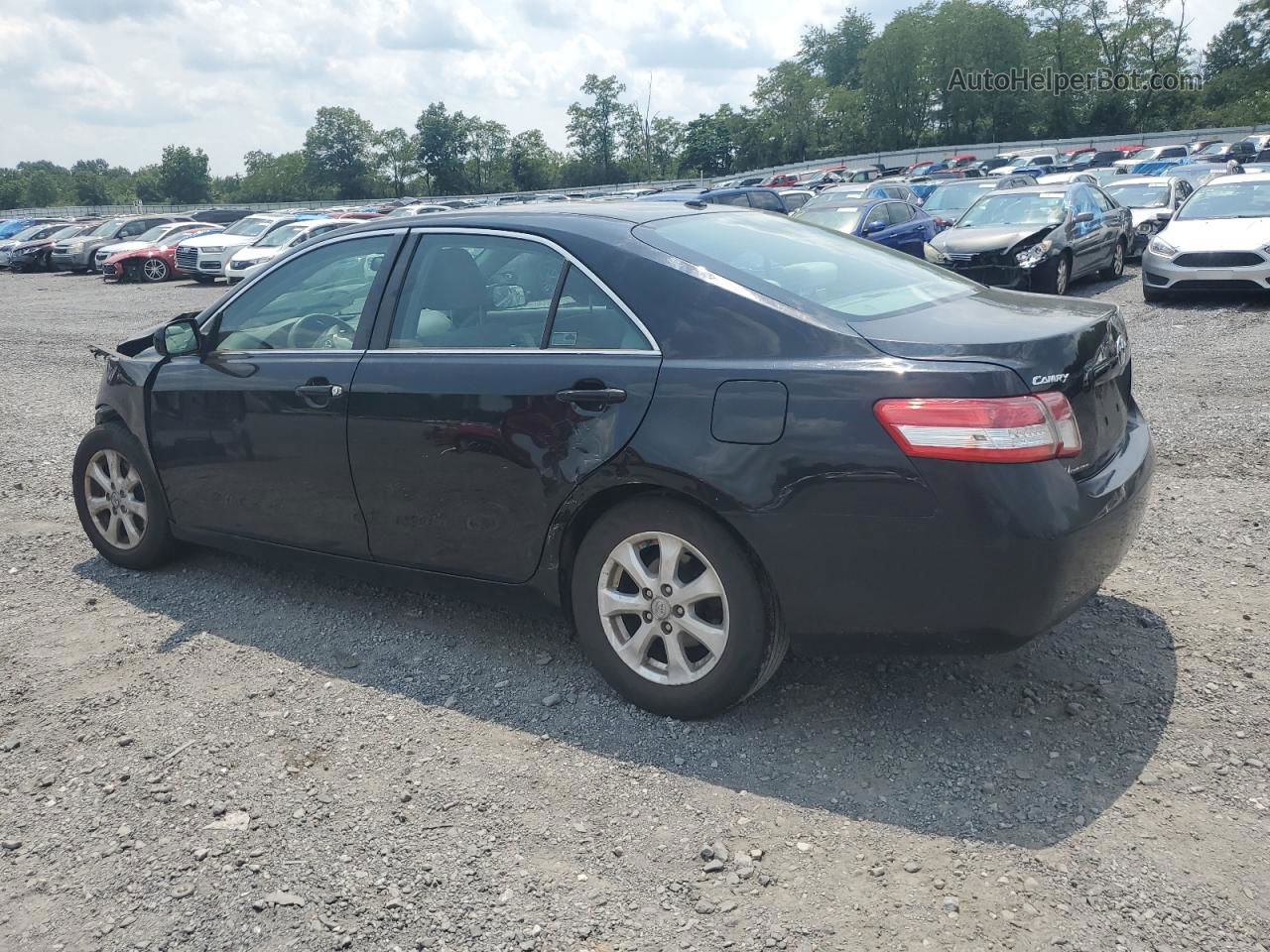 2011 Toyota Camry Base Черный vin: 4T1BF3EK5BU157923