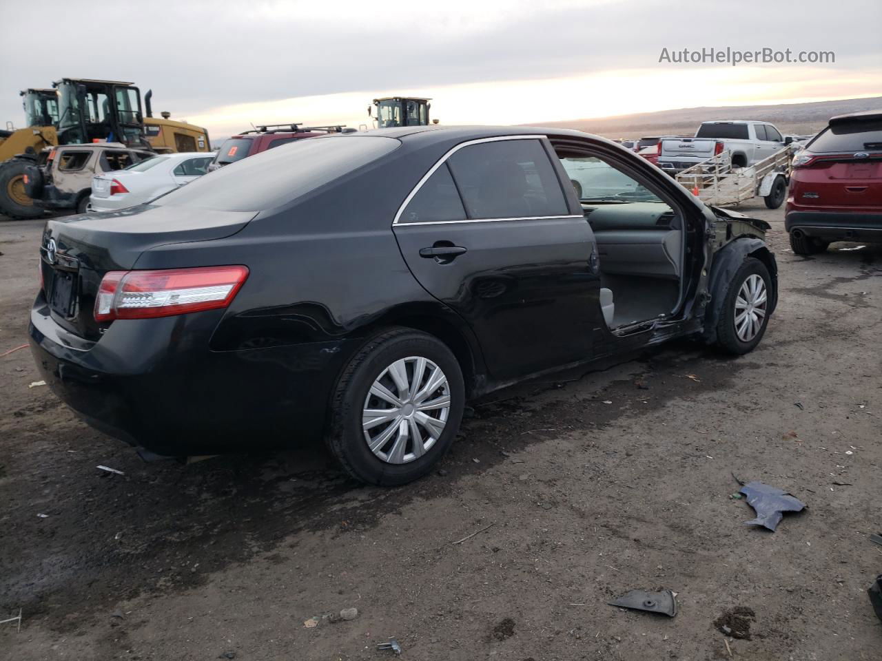 2011 Toyota Camry Base Черный vin: 4T1BF3EK5BU170378