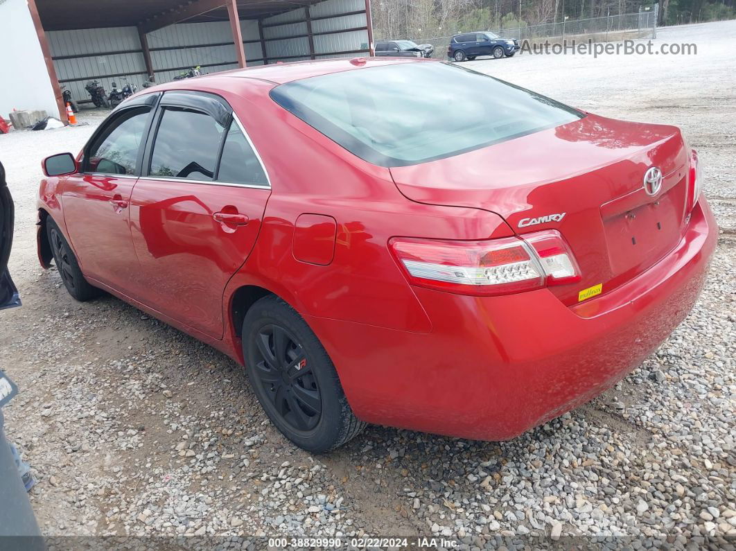 2011 Toyota Camry Le Красный vin: 4T1BF3EK5BU181834