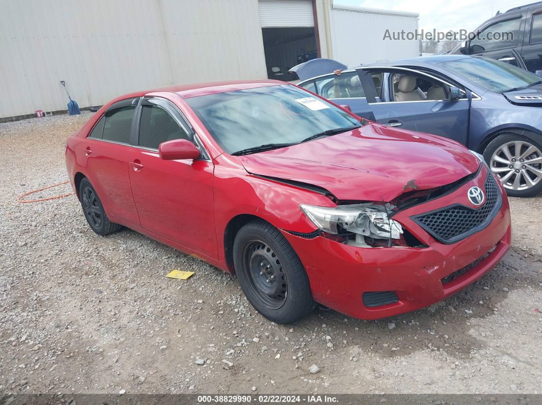 2011 Toyota Camry Le Red vin: 4T1BF3EK5BU181834