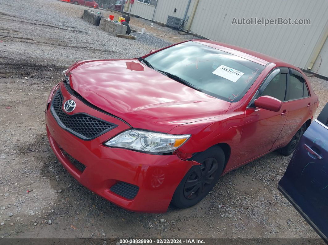 2011 Toyota Camry Le Red vin: 4T1BF3EK5BU181834