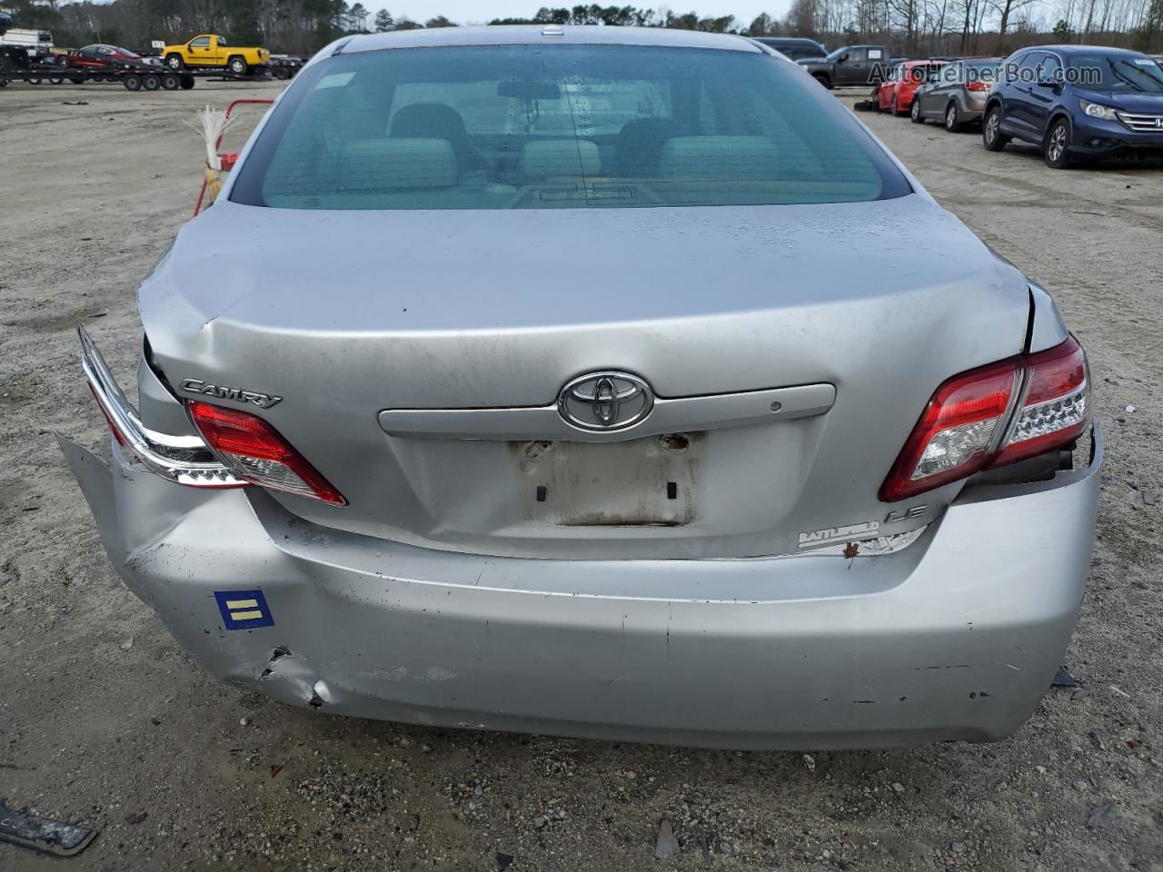 2011 Toyota Camry Base Silver vin: 4T1BF3EK5BU231034