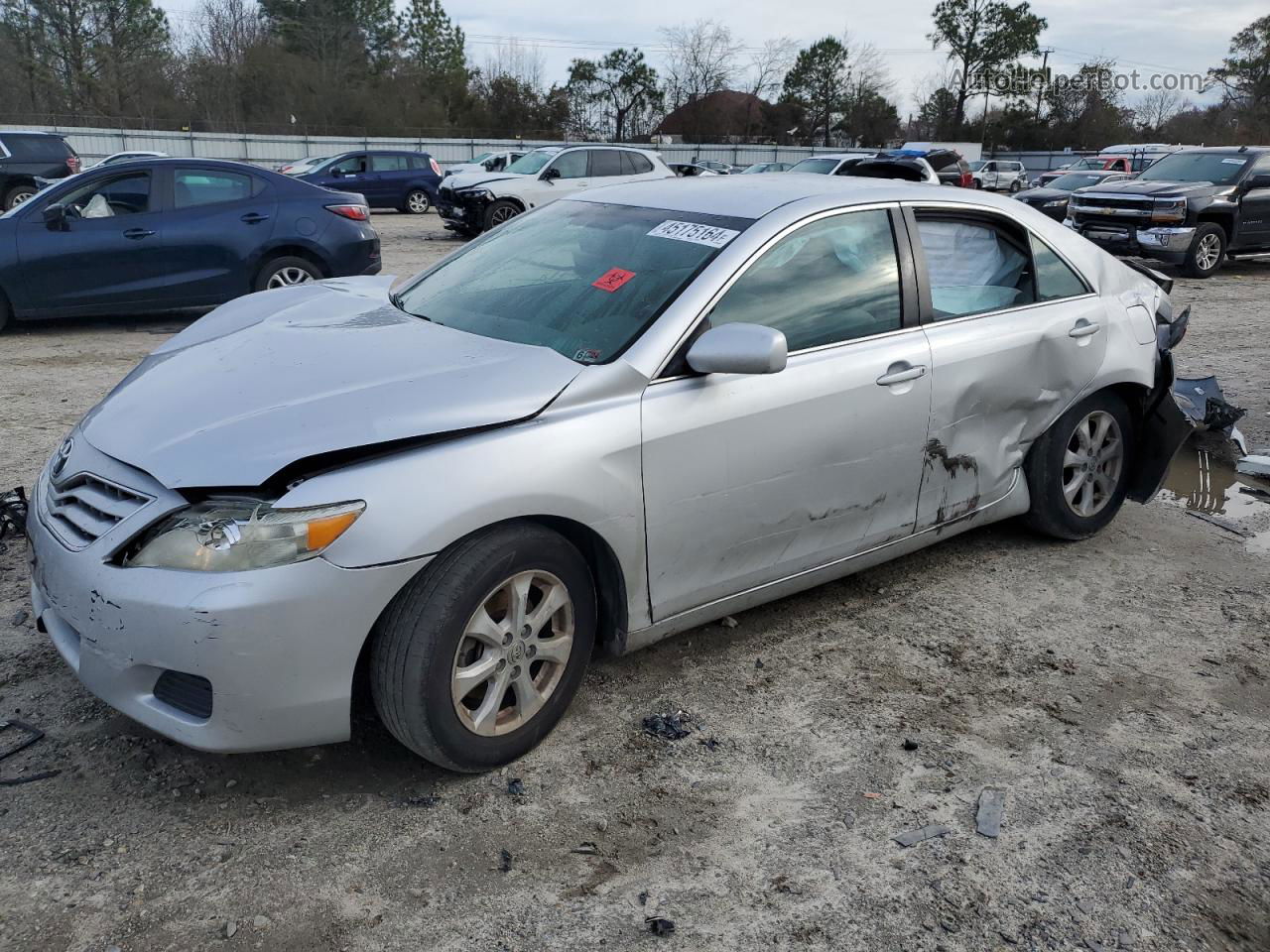 2011 Toyota Camry Base Silver vin: 4T1BF3EK5BU231034