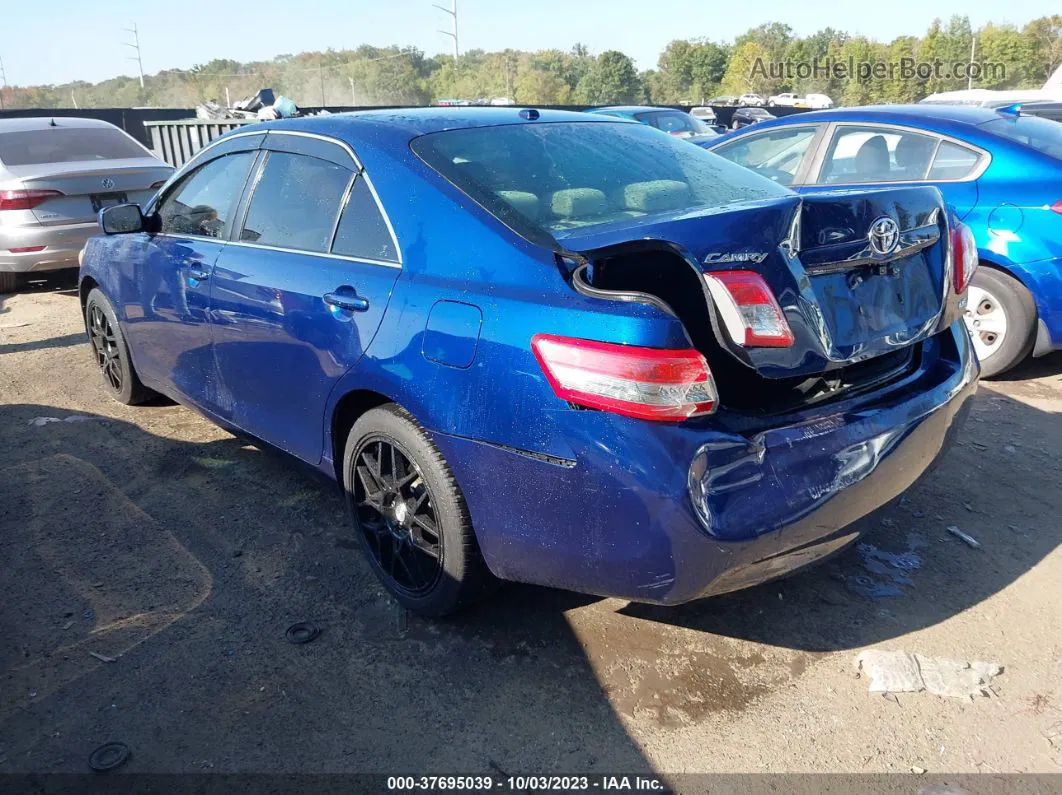 2011 Toyota Camry Le Синий vin: 4T1BF3EK5BU592649