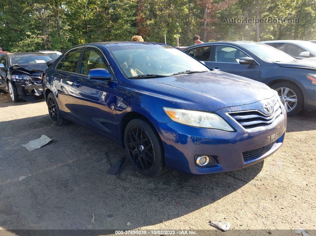 2011 Toyota Camry Le Синий vin: 4T1BF3EK5BU592649