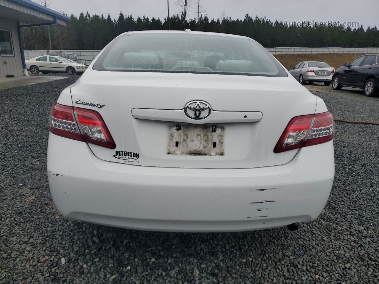 2011 Toyota Camry Base Белый vin: 4T1BF3EK5BU614942