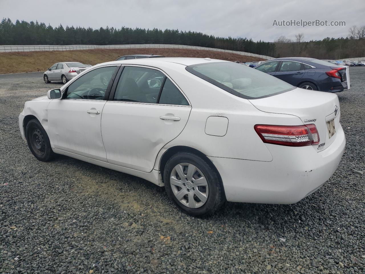 2011 Toyota Camry Base Белый vin: 4T1BF3EK5BU614942