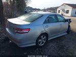 2011 Toyota Camry Se Silver vin: 4T1BF3EK5BU633622