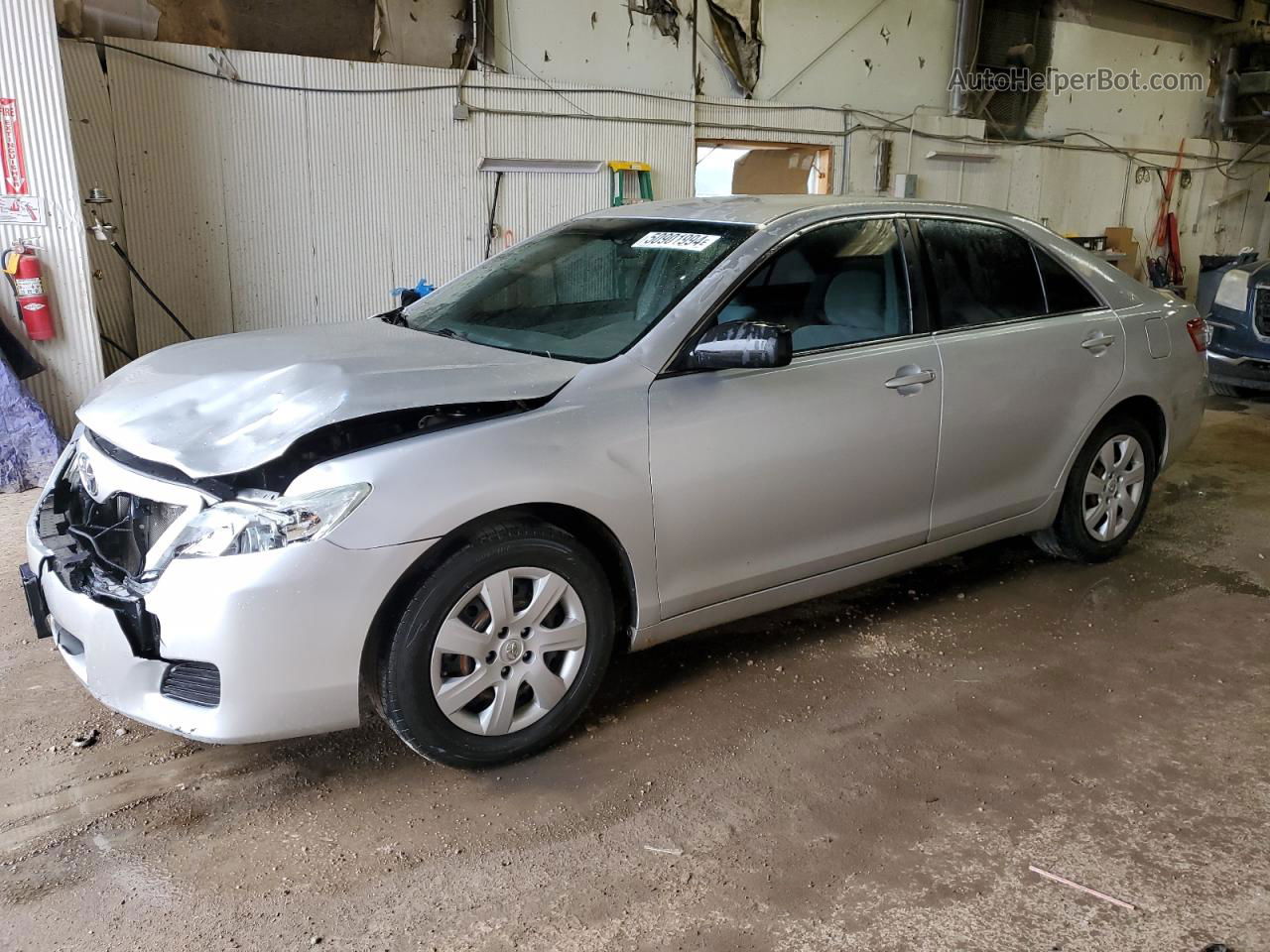 2011 Toyota Camry Base Silver vin: 4T1BF3EK5BU638206