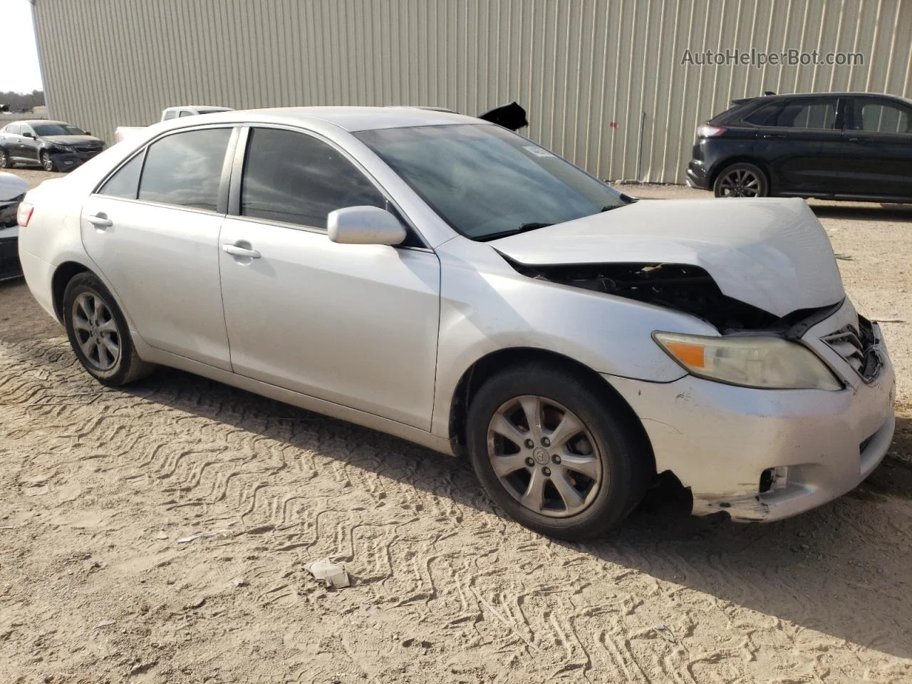 2011 Toyota Camry Base Silver vin: 4T1BF3EK5BU672338