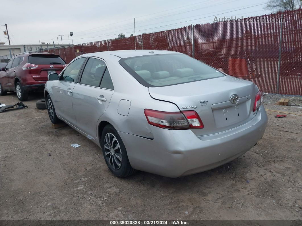 2011 Toyota Camry Le Серебряный vin: 4T1BF3EK5BU679466