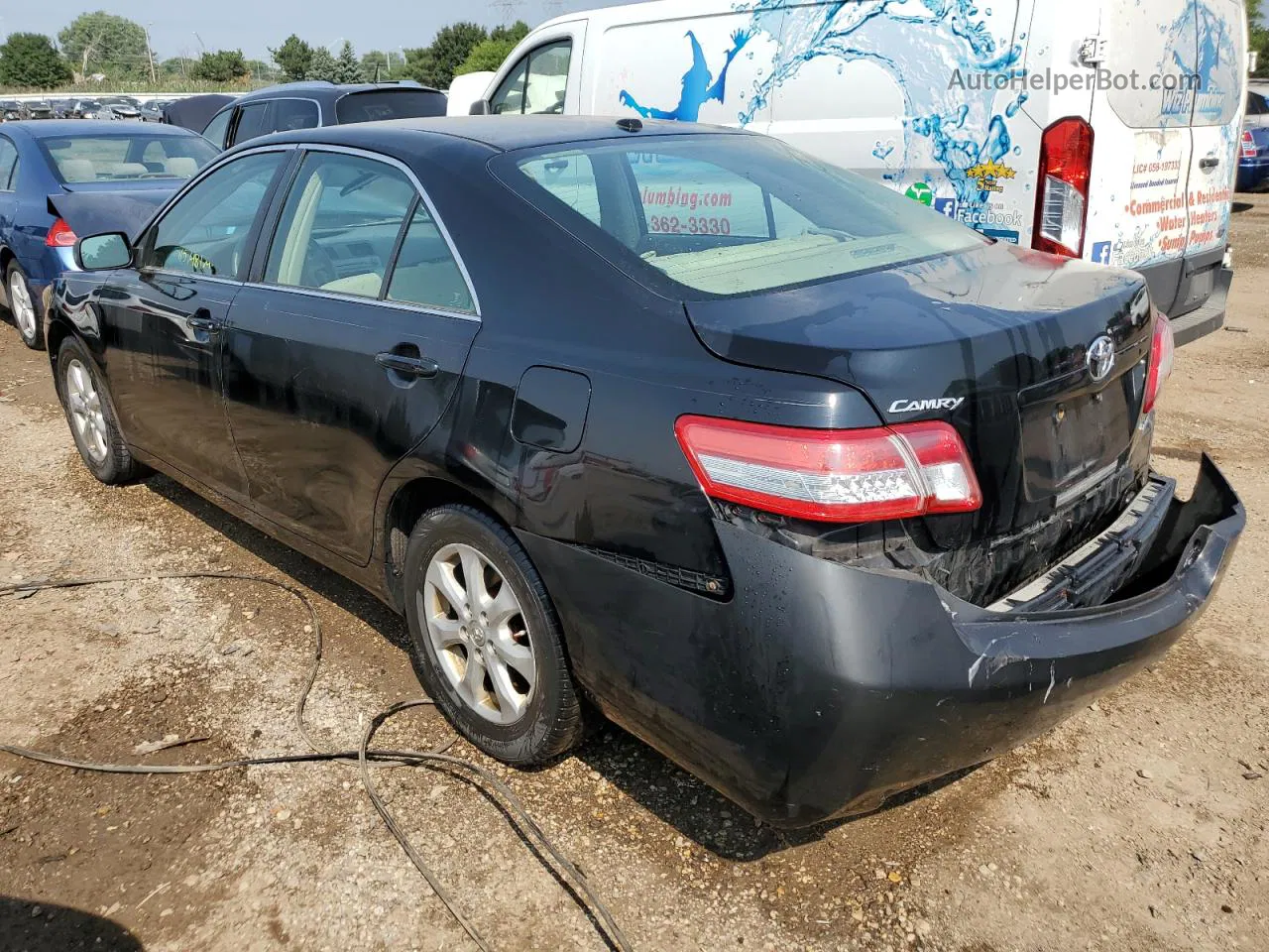 2011 Toyota Camry Base Черный vin: 4T1BF3EK5BU695795