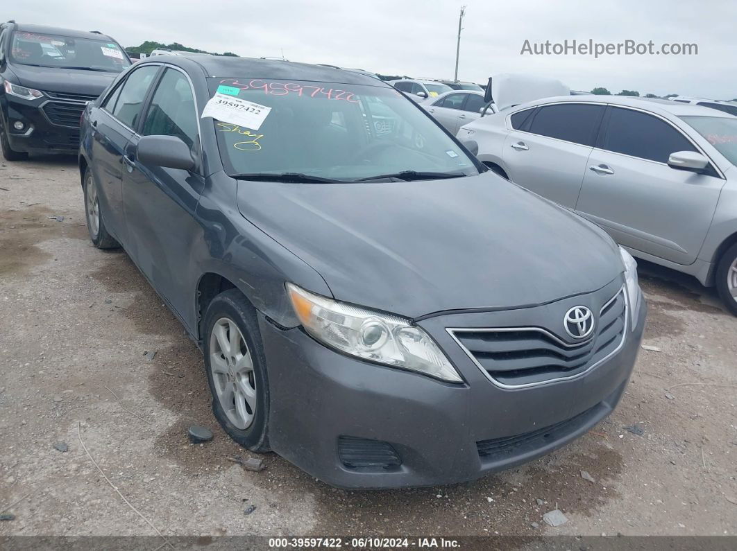 2011 Toyota Camry Le Gray vin: 4T1BF3EK5BU701420