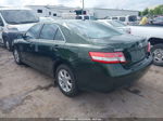 2011 Toyota Camry Le Green vin: 4T1BF3EK5BU704883