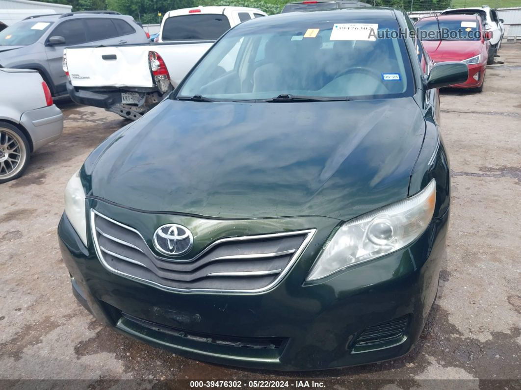 2011 Toyota Camry Le Green vin: 4T1BF3EK5BU704883