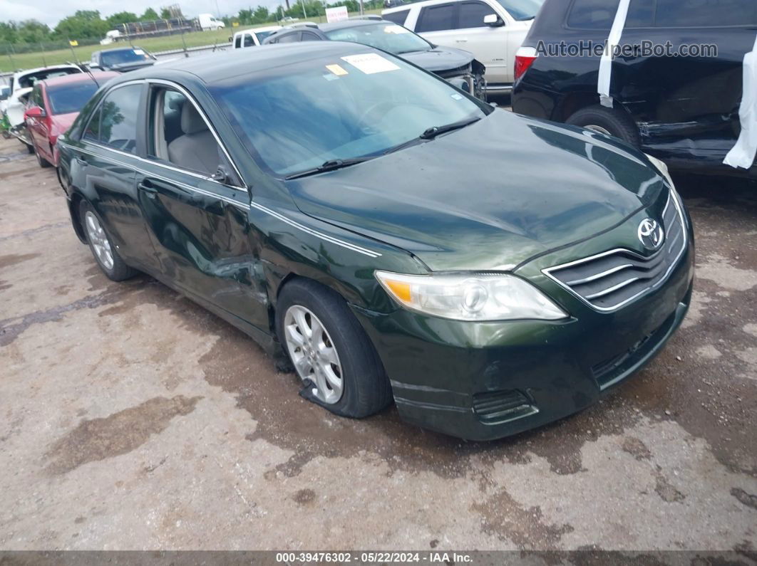 2011 Toyota Camry Le Green vin: 4T1BF3EK5BU704883