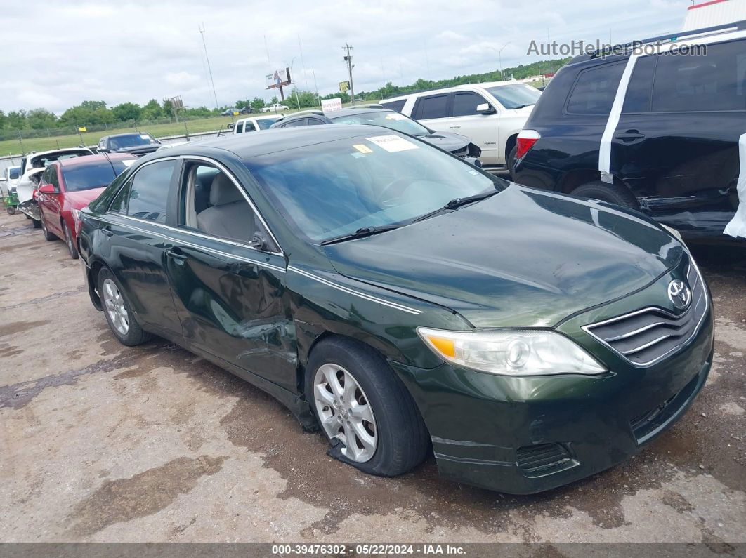 2011 Toyota Camry Le Green vin: 4T1BF3EK5BU704883