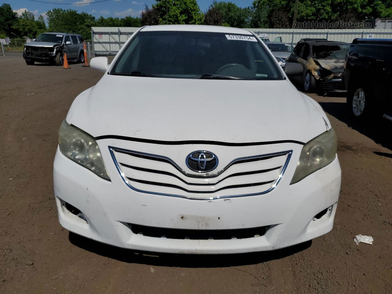 2011 Toyota Camry Base White vin: 4T1BF3EK5BU725149