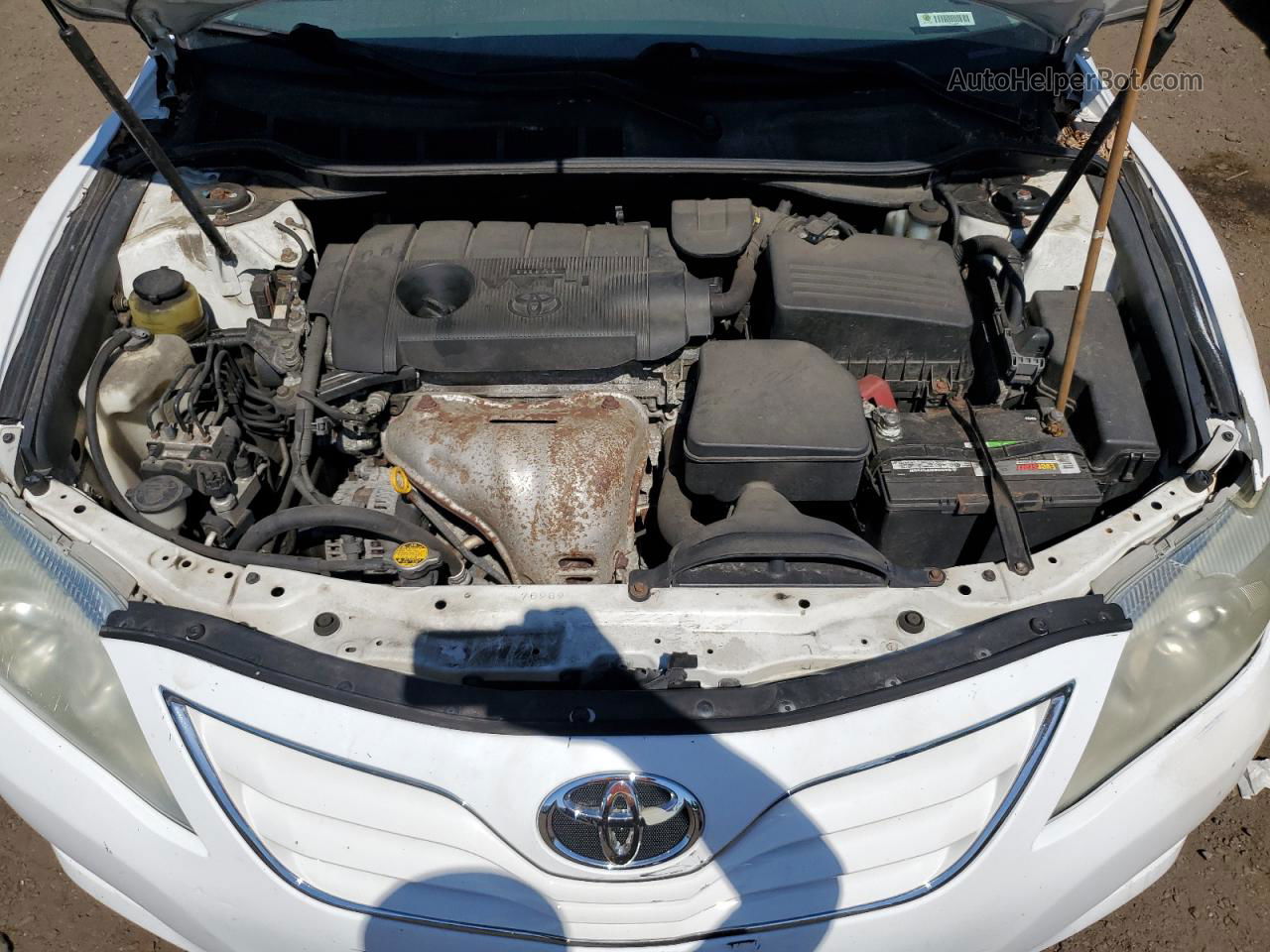 2011 Toyota Camry Base White vin: 4T1BF3EK5BU725149