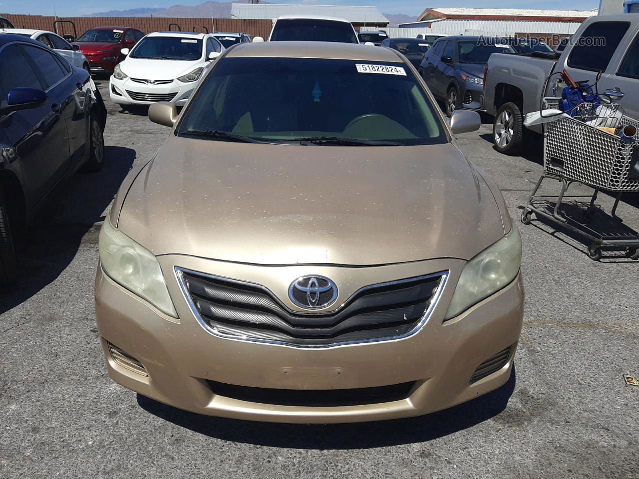 2011 Toyota Camry Base Gold vin: 4T1BF3EK5BU729931