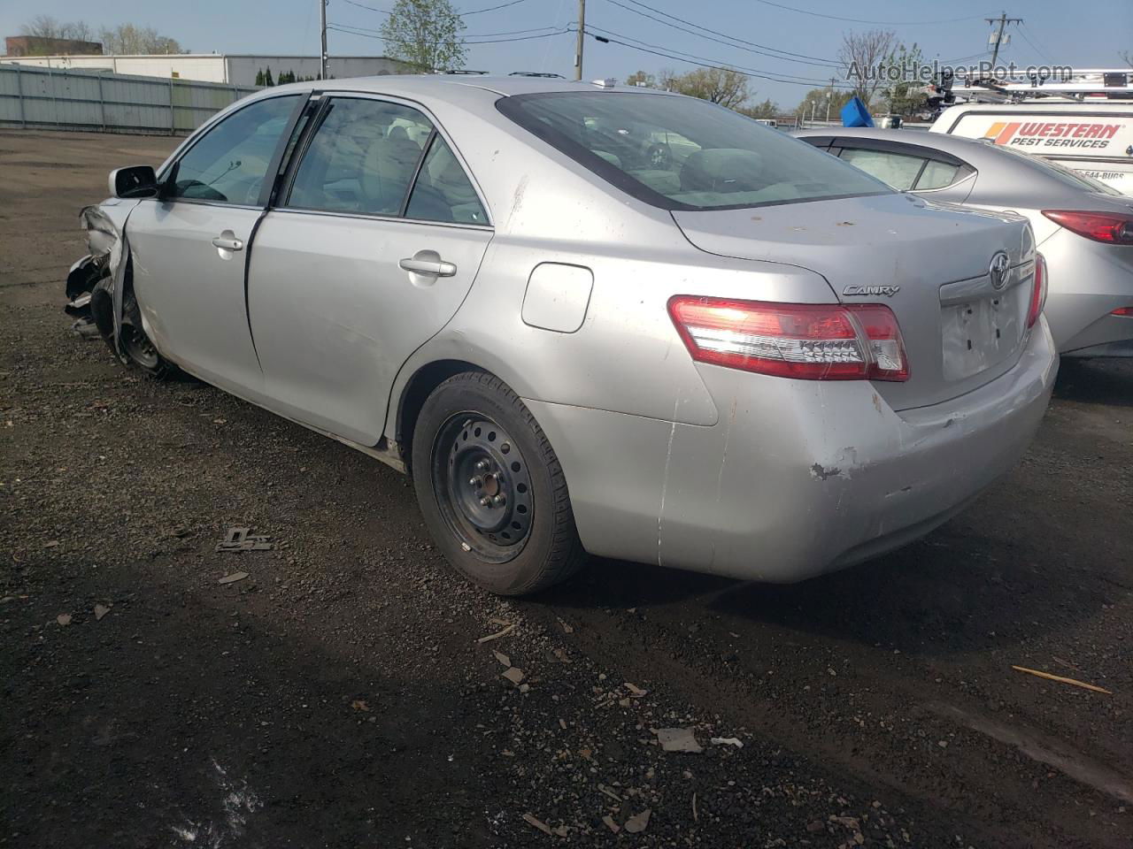 2011 Toyota Camry Base Silver vin: 4T1BF3EK5BU744882